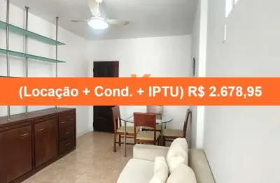 Apartamento para locação em ondina: 1 quarto, 1 suíte, 1 sala, 1 banheiro, 50 m² - salvador-ba