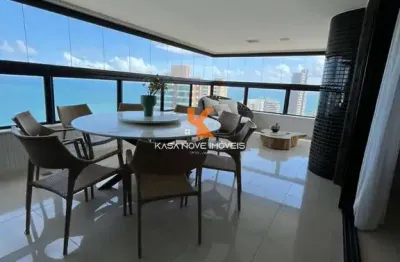 Imperdível apartamento à venda em ondina, salvador-ba: 4 quartos, 4 suítes, 2 salas, 6 banheiros, 3 vagas e 235m²!