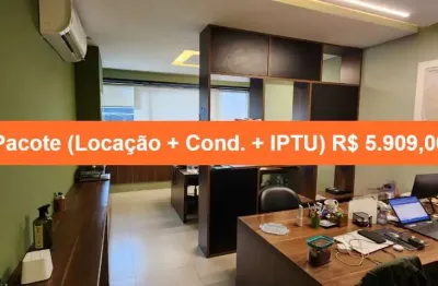 Aluguel de sala comercial com 2 banheiros e 2 vagas de garagem na paralela, salvador-ba - 67m²