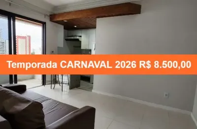Apartamento para alugar em salvador-ba, carnaval 2026, bairro vitória: 1 quarto, 1 sala, 1 banheiro, 1 vaga, 45m² de área. venha conferir!