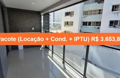 Apartamento para locação na graça, salvador-ba: 1 quarto, 1 suite, 1 sala, 1 banheiro, 32m² de área.