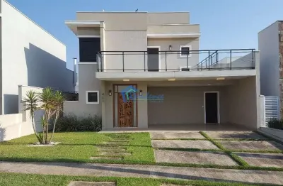 Sobrado com 3 dormitórios para alugar, 209 m² por R$ 6.505,39/mês - Condomínio Alto de Itaici - Ind