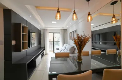 Apartamento 2 quartos e 1 vaga de garagem para locação, todo mobiliado