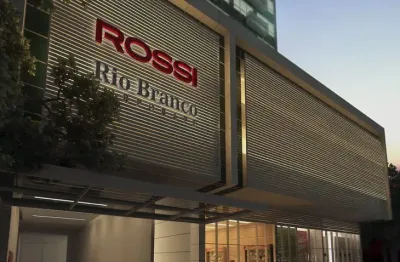 Sala comercial no rossi rio branco, no centro com 1 vaga de garagem