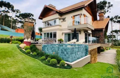 Casa em condomínio para venda, 5 quartos , gramado/rs. - ca1981
