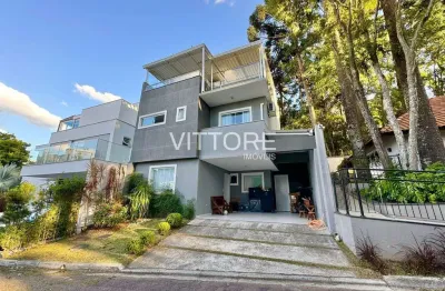 Sobrado 215m² - 05 dormitórios - centro - são josé dos pinhais