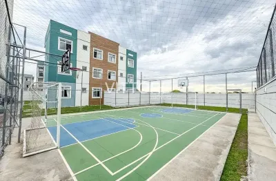 Apartamento 45m² - 02 dormitórios - cidade jardim - são josé dos pinhais