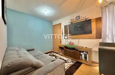 Apartamento 49,20m² - 02 dormitórios - santo antônio - são josé dos pinhais