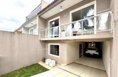 Sobrado 150m² - 03 dormitórios - bom jesus - são josé dos pinhais