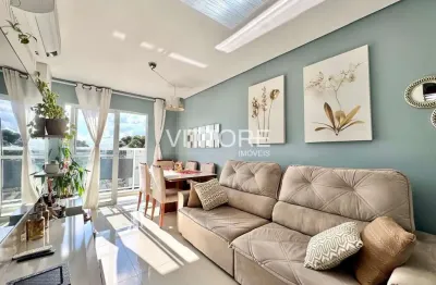 Apartamento 64m² - 02 dormitórios - carioca - são josé dos pinhais
