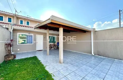 Sobrado em condomínio 120m² - 03 dormitórios - cruzeiro - são josé dos pinhais