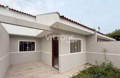Casa 78m² - 03 dormitórios - costeira - são josé dos pinhais