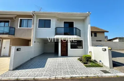 Sobrado em condomínio 98m² - 03 dormitórios - bom jesus - são josé dos pinhais