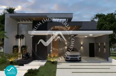 Cond. alphaville 1 - cond. alphaville i, casa térrea, 04 suítes, terreno + planta personalizada, ponta negra, manaus am.