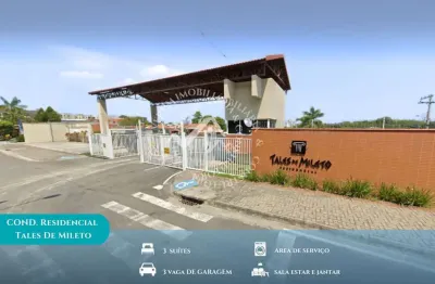 Cond. residencial tales de mileto - condomínio tales de mileto casa térrea 103m²