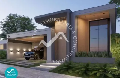 Cond. forest hill - cond. forest hill, casa térrea, 03 suítes, terreno + planta personalizada + construção, manaus-am.