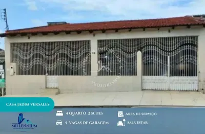Casa jardim de versalhes 4 quartos c/ 2 suítes com 220 m²