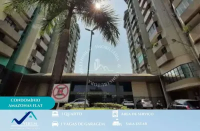 Condomínio Amazonas Flat 01 Suíte, 60M², Bairro:  Parque Dez de Novembro, Manaus- AM
