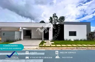 Cond. quinta das marinas - condomínio quinta das marinas 3 suítes com 146m²