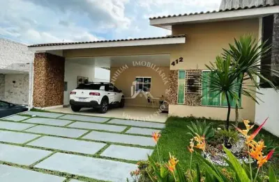 Cond. forest hill - condomínio forest hill casa térrea, com 3 suítes 244 m²