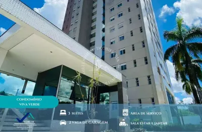 Cond. residencial viva verde - cond. viva verde , apartamento 03 suítes,  dom pedro, manaus