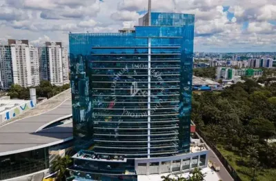 Cristal tower office - sala comercial com 41,83 m² - cristal tower - adrianópolis –