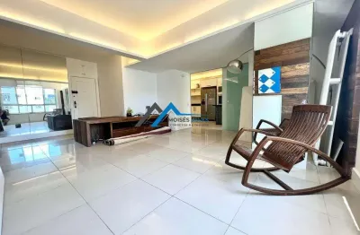 Apartamento para locação em santos, pompéia, 3 dormitórios, 2 suítes, 4 banheiros, 1 vaga