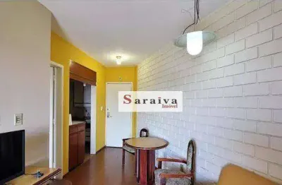 Flat com 1 dormitório à venda, 37 m² por r$ 250.000,00 - chácara inglesa - são bernardo do campo/sp