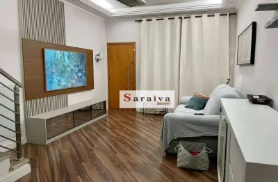 Sobrado com 2 dormitórios à venda, 134 m² por r$ 660.000,00 - vila caminho do mar - são bernardo do campo/sp