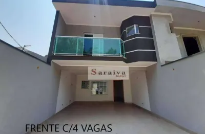 Sobrado à venda, 156 m² por r$ 950.000,00 - jardim do mar - são bernardo do campo/sp