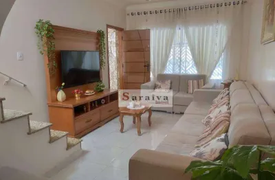 Sobrado com 3 dormitórios à venda, 165 m² por r$ 680.000,00 - suíço - são bernardo do campo/sp