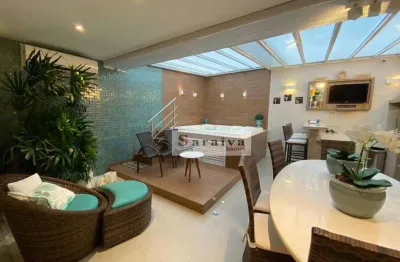 Sobrado com 4 dormitórios à venda, 351 m² por r$ 1.951.000,00 - jardim três marias - guarujá/sp
