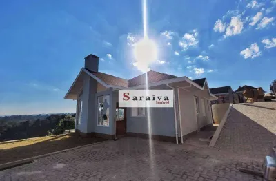 Casa com 3 dormitórios à venda, 140 m² por r$ 1.500.000,00 - alto da vila inglesa - campos do jordão/sp