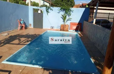 Casa com 4 dormitórios à venda, 100 m² por r$ 279.000,00 - mar azul - itapuí/sp