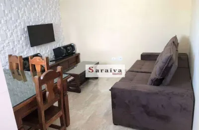 Cobertura com 3 dormitórios à venda, 110 m² por r$ 689.000,00 - vila scarpelli - santo andré/sp
