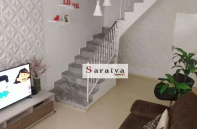 Sobrado com 4 dormitórios à venda, 250 m² por r$ 630.000,00 - vila eldízia - santo andré/sp