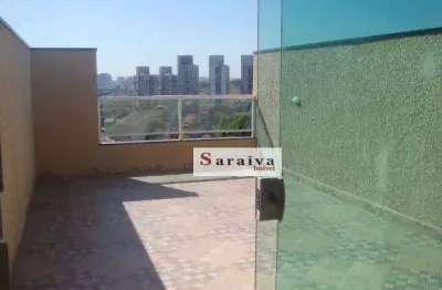 Cobertura à venda, 120 m² por r$ 545.000,00 - vila tibiriçá - santo andré/sp