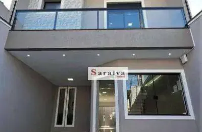 Sobrado com 3 dormitórios à venda, 154 m² por r$ 950.000,00 - vila rosa - são bernardo do campo/sp