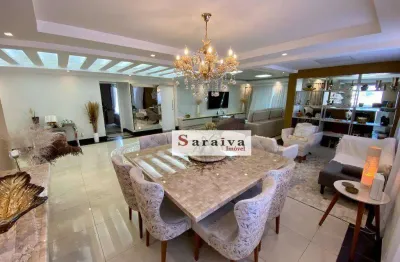 Cobertura à venda, 315 m² por r$ 3.500.000,00 - canto do forte - praia grande/sp