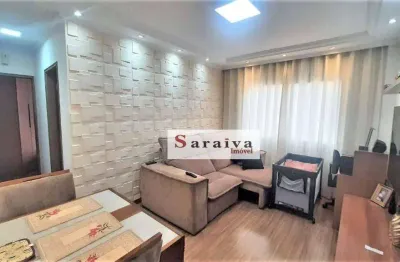 Apartamento com 2 dormitórios à venda, 60 m² por r$ 320.000,00 - taboão - são bernardo do campo/sp