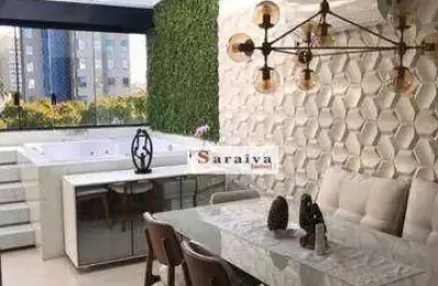 Cobertura com 2 dormitórios à venda, 110 m² por r$ 1.275.000,00 - nova petrópolis - são bernardo do campo/sp