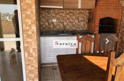 Cobertura à venda, 185 m² por r$ 1.060.000,00 - rudge ramos - são bernardo do campo/sp