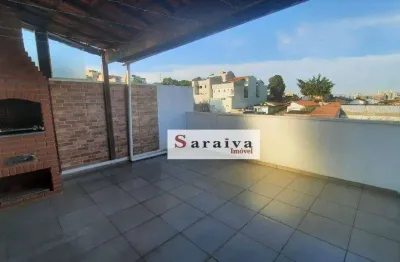 Cobertura à venda, 98 m² por r$ 330.000,00 - vila junqueira - santo andré/sp