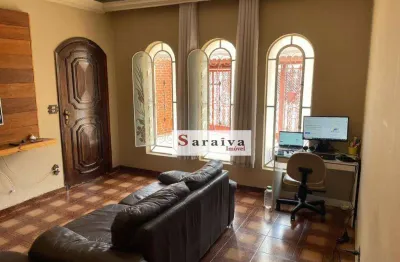 Casa com 3 dormitórios à venda, 257 m² por r$ 1.050.000,00 - vila scarpelli - santo andré/sp