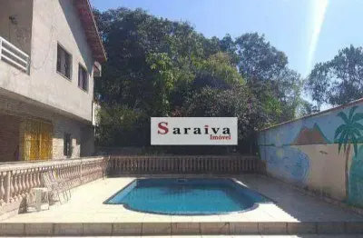 Chácara com 2 dormitórios à venda, 750 m² por r$ 798.000,00 - cidade recreio da borda do campo - santo andré/sp