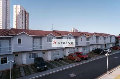 Sobrado com 3 dormitórios à venda, 118 m² por r$ 900.000 - vila homero thon - santo andré/sp