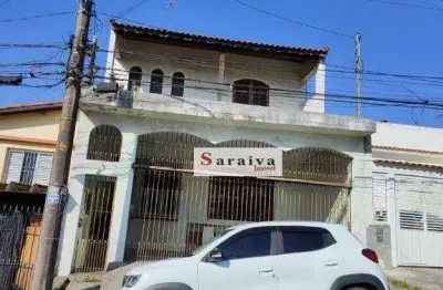 Sobrado com 3 dormitórios à venda, 237 m² por r$ 640.000,00 - vila curuçá - santo andré/sp