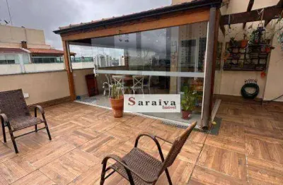 Cobertura com 3 dormitórios à venda, 198 m² por r$ 1.500.000 - jardim do mar - são bernardo do campo/sp