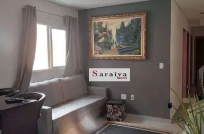 Cobertura com 3 dormitórios à venda, 140 m² por r$ 670.000 - paraíso - santo andré/sp