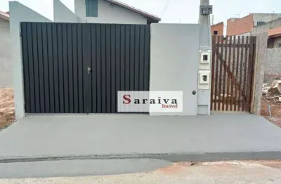 Casa com 2 dormitórios à venda, 80 m² por r$ 240.000,00 - jardim bela vista - itapuí/sp